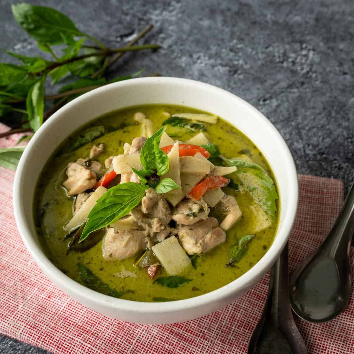 Thai Green Curry with Chicken